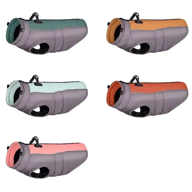 Anniepaw Winter Waterproof Snowproof Windbreaker Harness Dog Coats