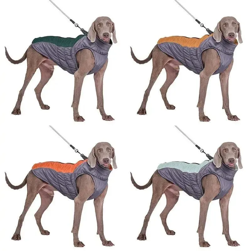 Anniepaw Winter Waterproof Snowproof Windbreaker Harness Dog Coats
