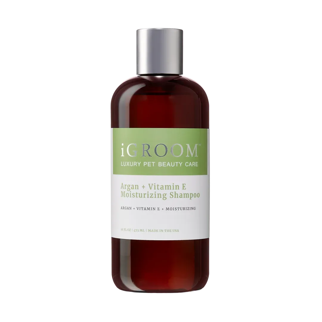 Argan and Vitamin E Shampoo 16oz by iGroom