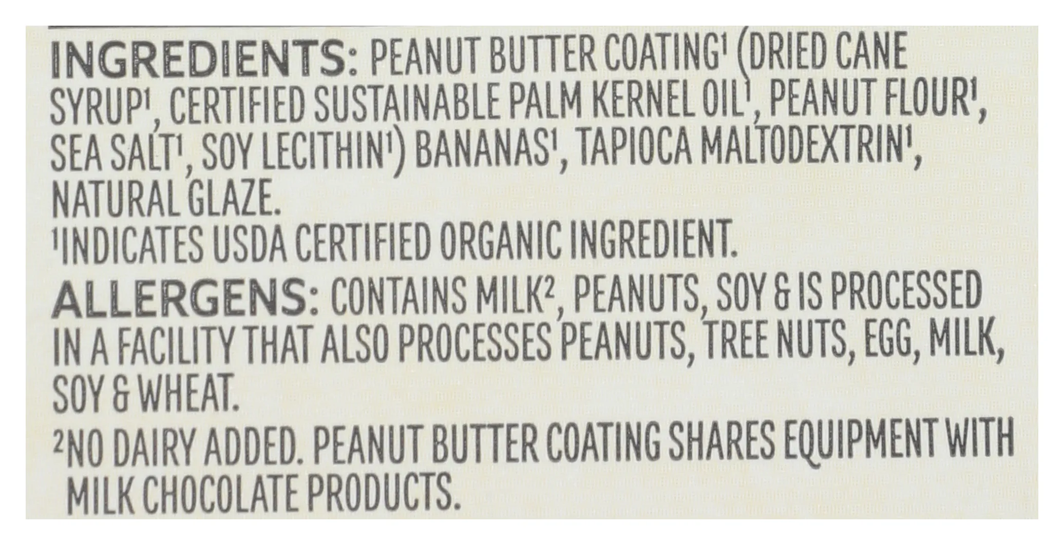 Barnana Peanut Butter Banana Bites-3.5 oz.-6/Case