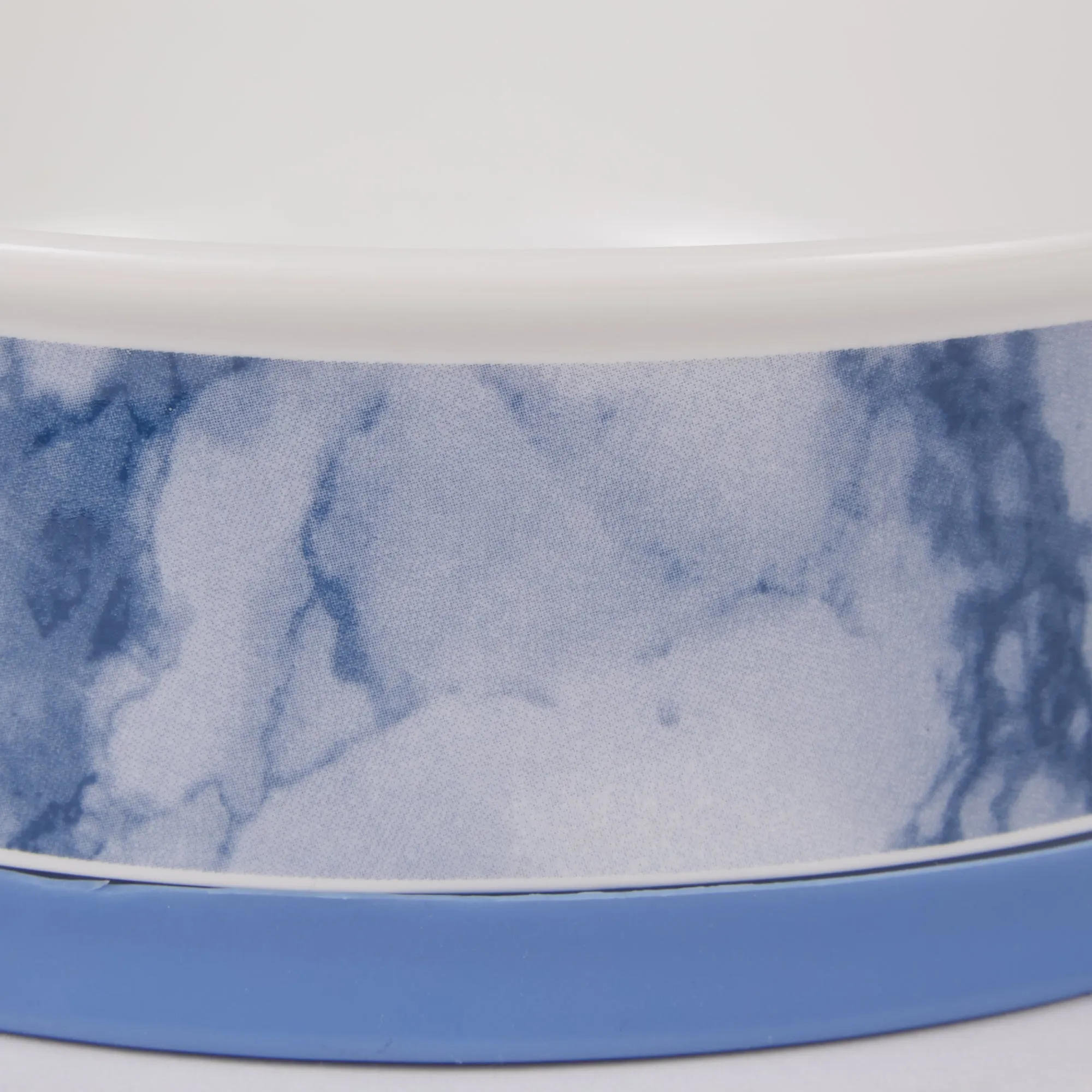 Blue Marble Pet Bowl Set of 2, Small - 3/4 C Capacity