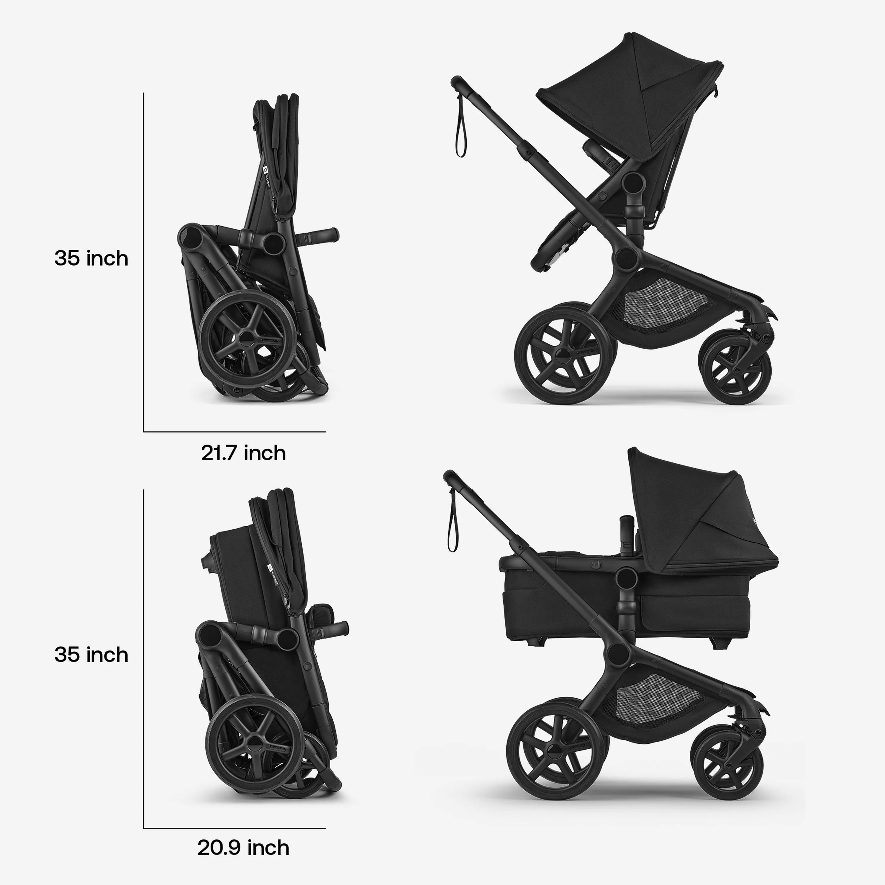 Bugaboo Fox 5 Renew bassinet and seat stroller -- Pre-order now, shipping from late March