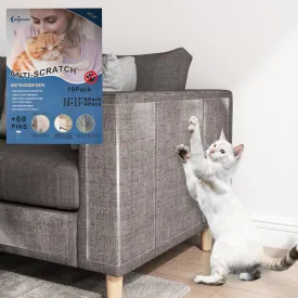 Cat Scratch Furniture Protectors,10 Packs Clear Couch Protector from Cat Scratch Guard,Sofa Corner Scratching Training Tape Deterrent (10pack-6 * 17''12'' 4 * 17''10'')