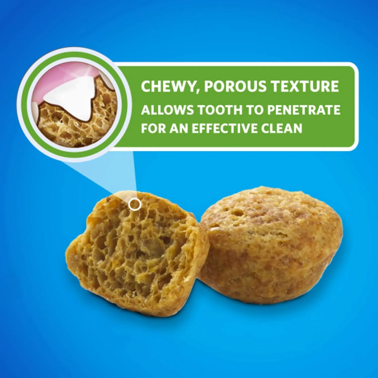 DentaLife Purina Made in USA Facilities Cat Dental Treats, Tasty Chicken Flavor - 19 oz. Canister