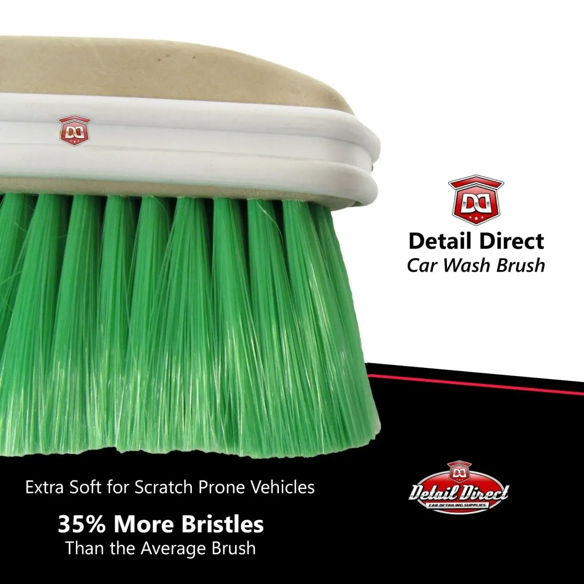 DETAIL DIRECT Car Wash Brush with Extra Soft Bristles