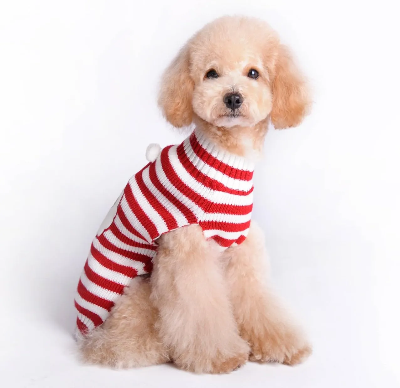 Dog Sweater Christmas Santa Pet Cat Winter Knitwear Warm Clothes