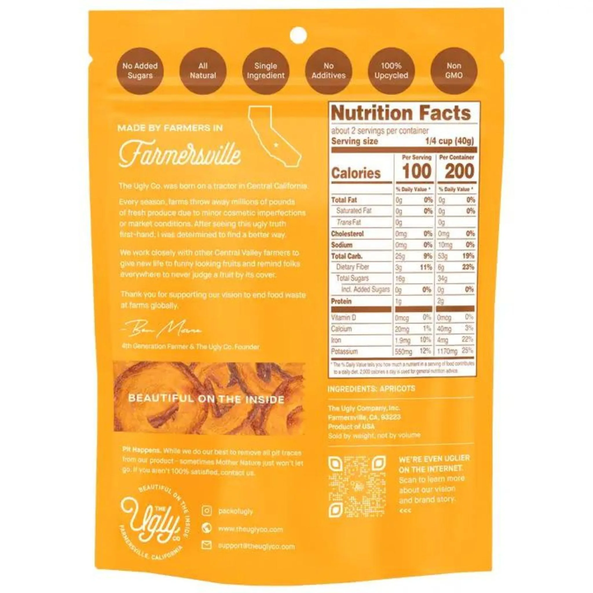Dried & Sliced Apricots