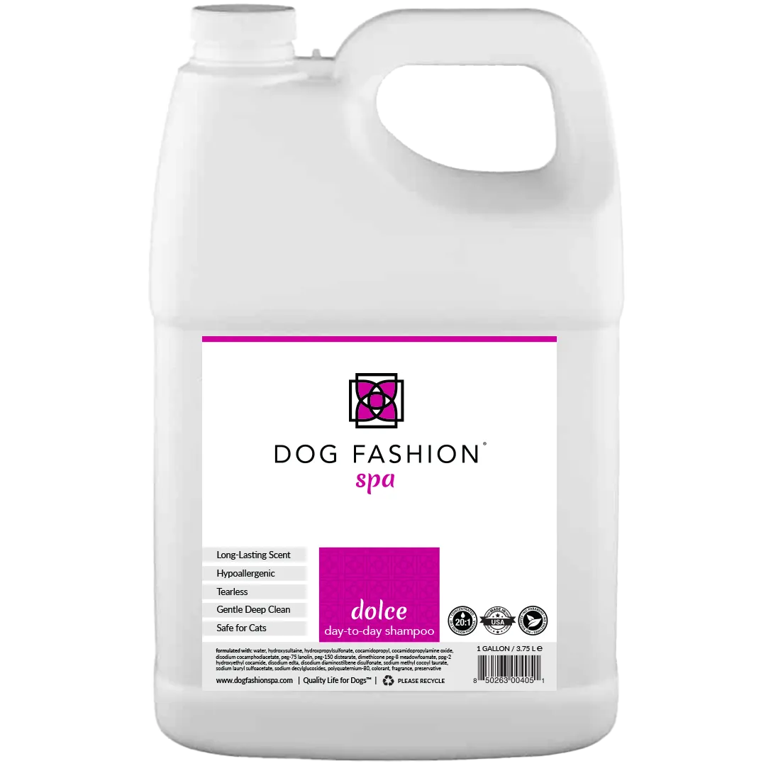 Five Bestselling Shampoos Bundle Gallon by Dog Fashion Spa