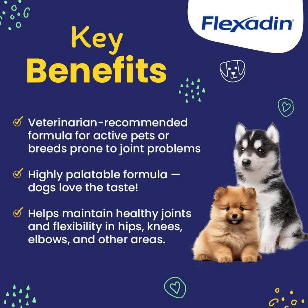 Flexadin Young Dog Mini Joint Supplement, 90 Tasty Chews