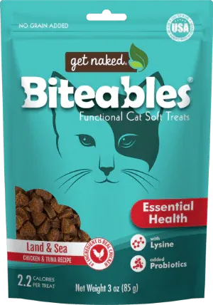 Get Naked® Biteables® Essential Health Functional Cat Soft Treats 3 oz