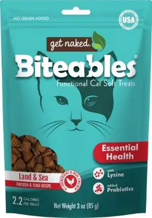 Get Naked® Biteables® Essential Health Functional Cat Soft Treats 3 oz
