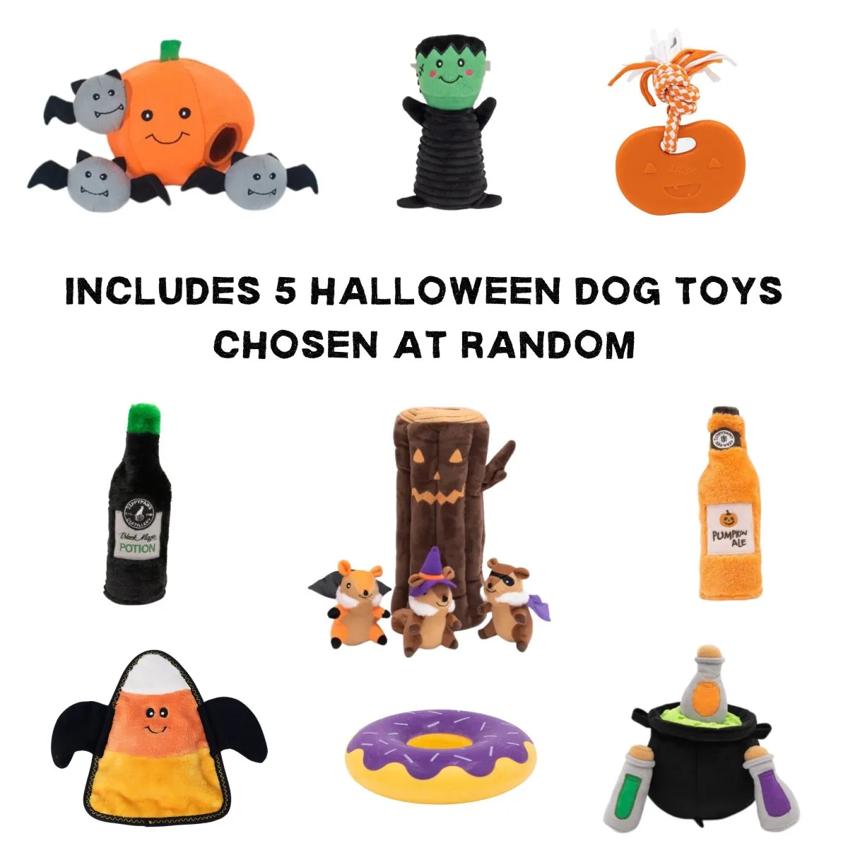 Halloween Mystery Dog Toy Box