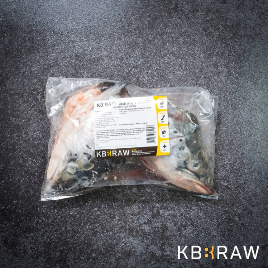 KB Raw Salmon Heads 2 Pack