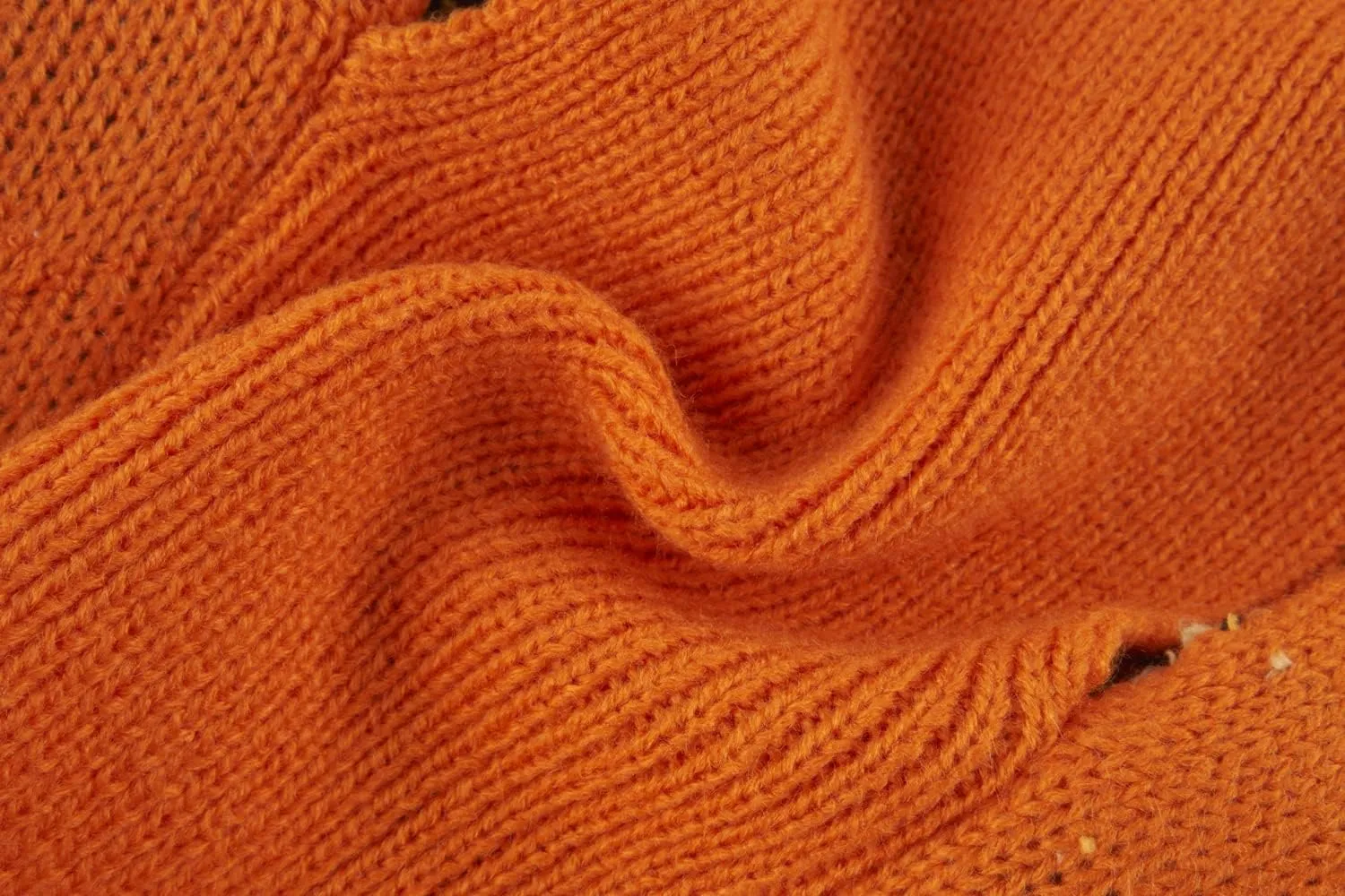 Lanyarco Thanksgiving Dog Outfit Turkey Puppy Cat Costume Sweater Fall Clothes, X-Small (XS) Size 9" Back Length Orange