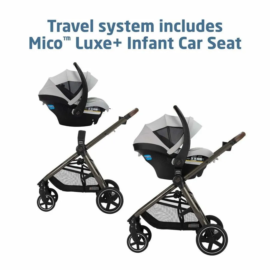 Maxi-Cosi Zelia Luxe  5-in-1 Modular Travel System Artic Frost