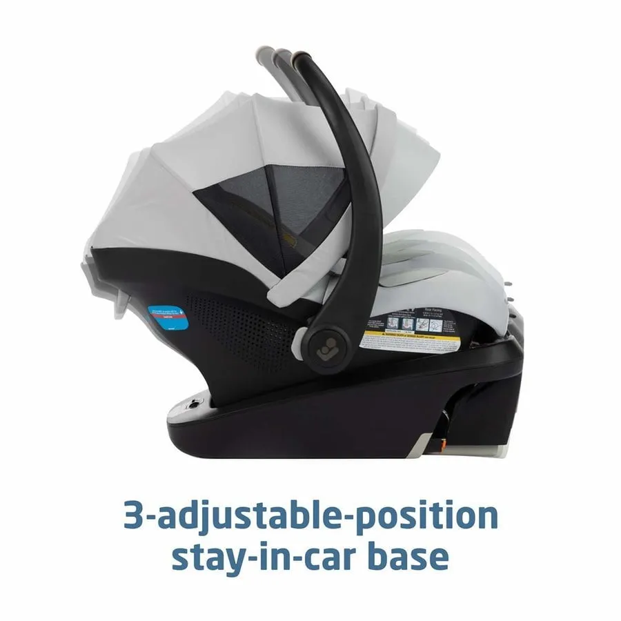 Maxi-Cosi Zelia Luxe  5-in-1 Modular Travel System Artic Frost