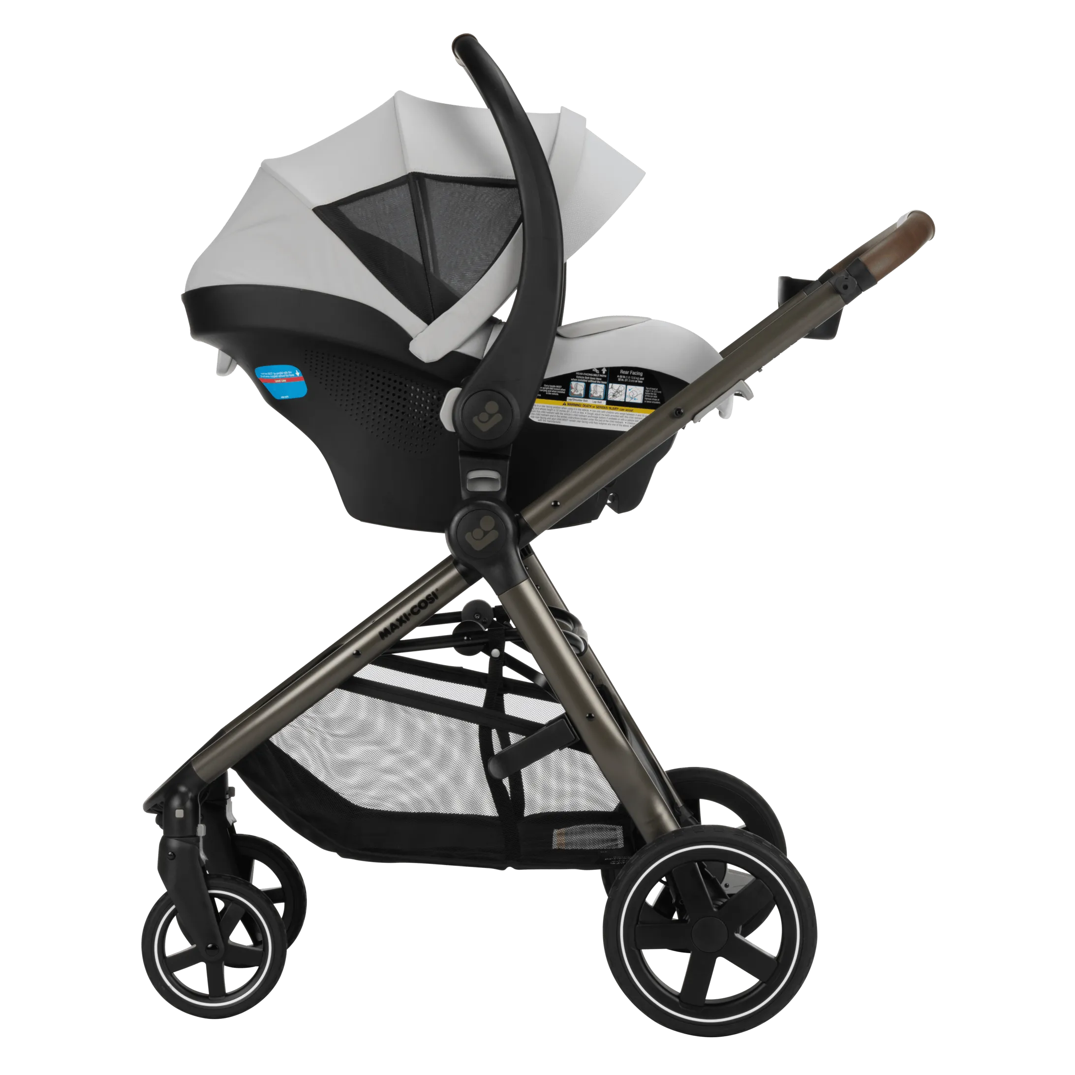 Maxi-Cosi Zelia Luxe  5-in-1 Modular Travel System Artic Frost