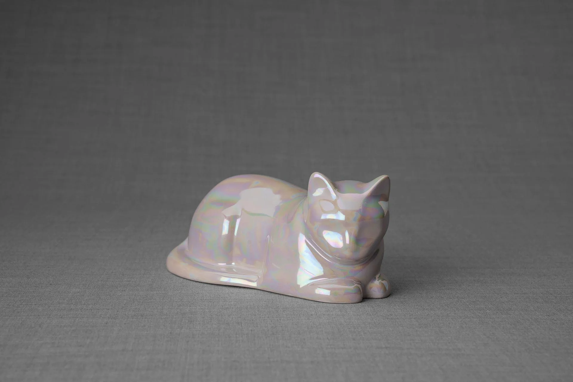 Mini Cat Memorial Bundle - 4 Pieces - Portrait | Urn | Nameplate Holder | Scented Candle