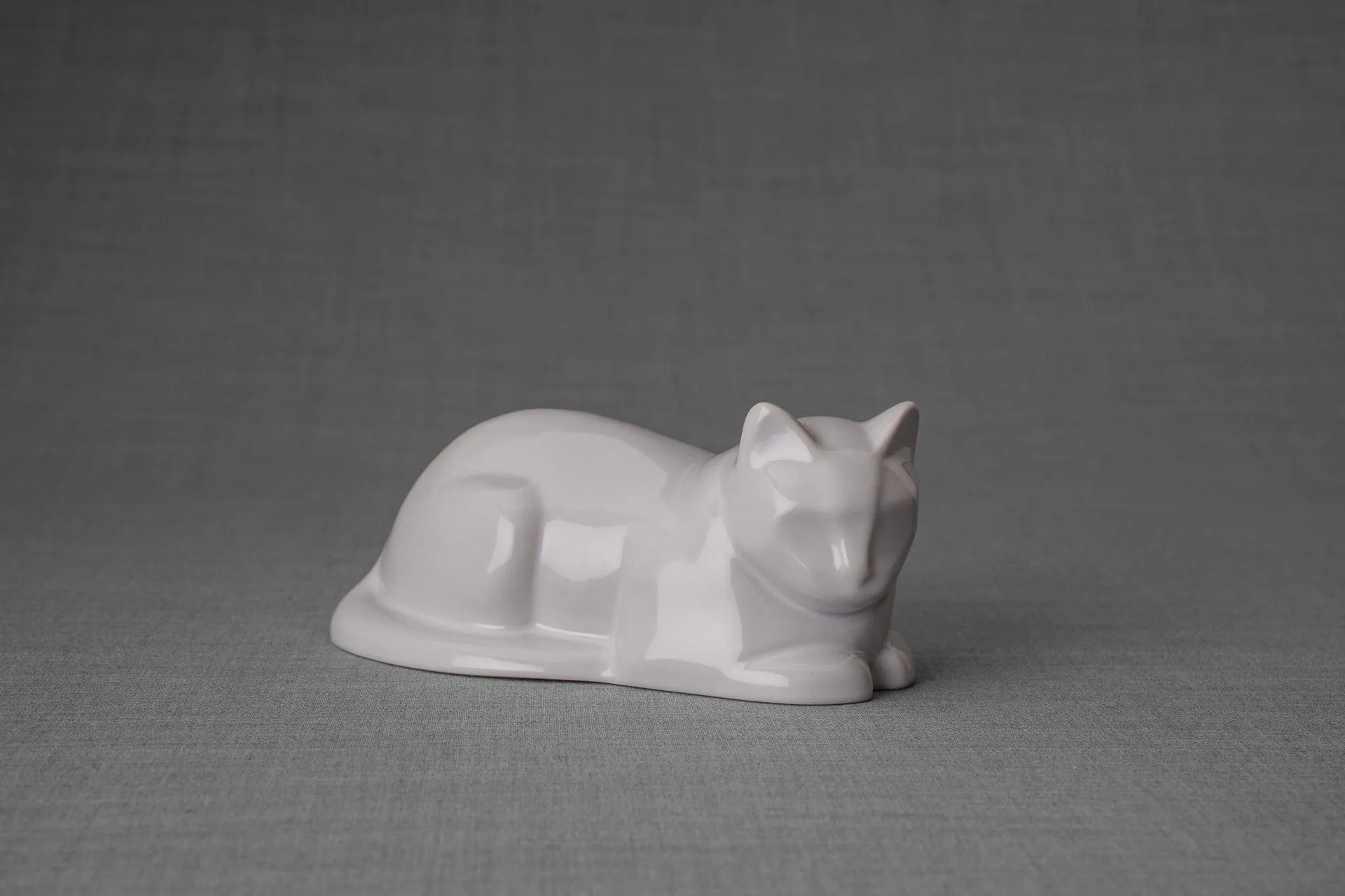 Mini Cat Memorial Bundle - 4 Pieces - Portrait | Urn | Nameplate Holder | Scented Candle