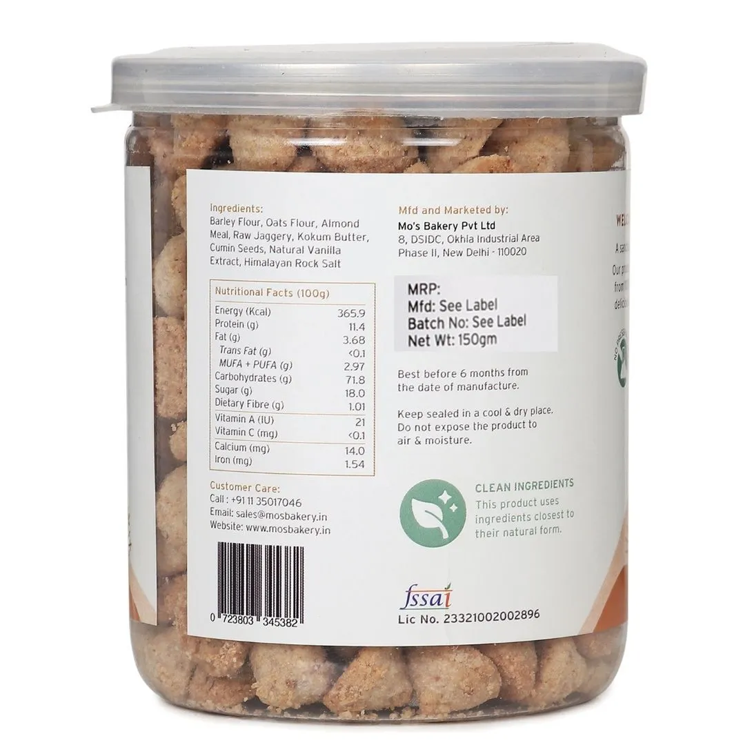 Mos Bakery Barley Jaggery Cookies