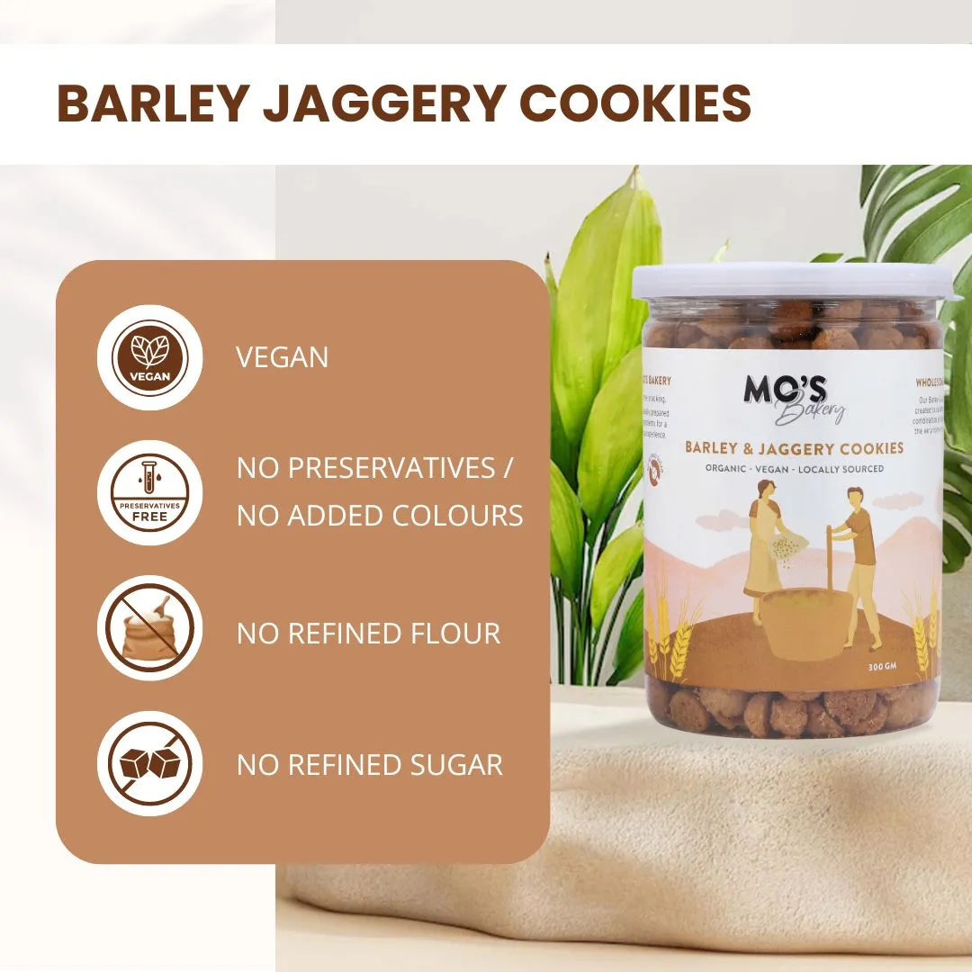 Mos Bakery Barley Jaggery Cookies
