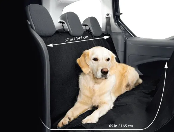 New Pro Point Pet Seat Cover, Black, Large 57" X 65"! Sturdy, PVC backed polyester! Protects seats from Pets!