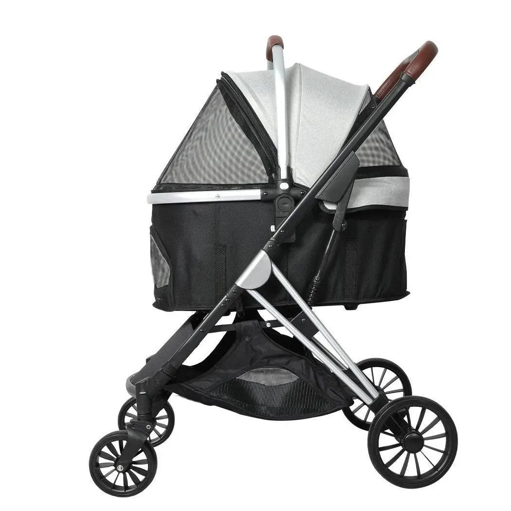 PaWz 4 Wheels Pet Stroller Deluxe