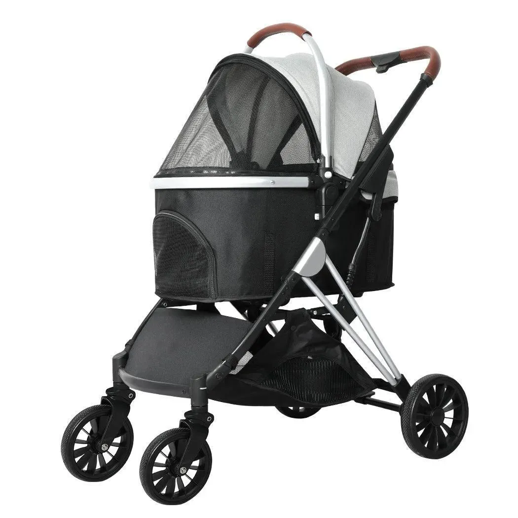 PaWz 4 Wheels Pet Stroller Deluxe