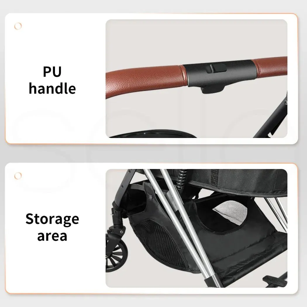 PaWz 4 Wheels Pet Stroller Deluxe