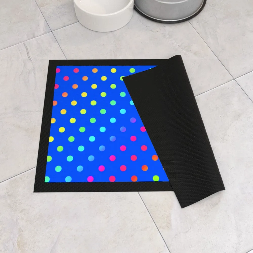 Pet Bowl Mats - Dotty