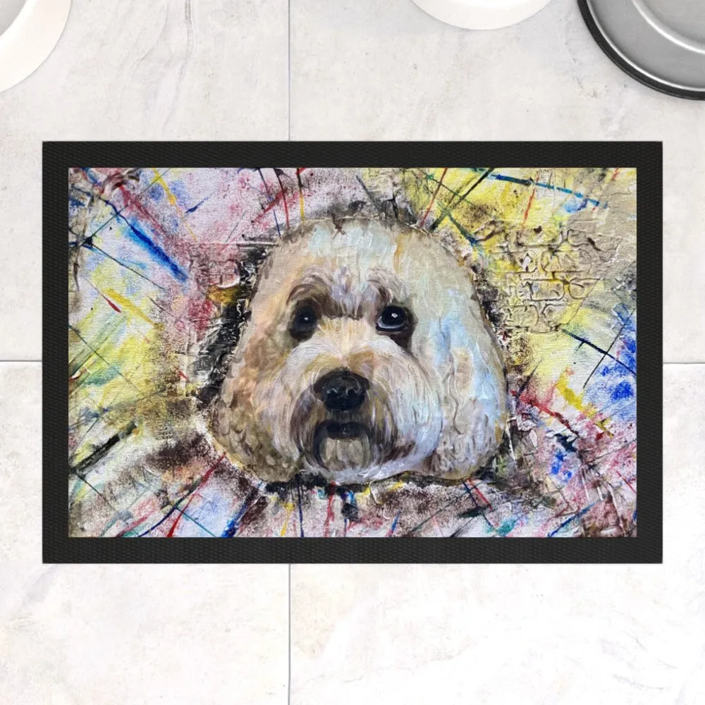 Pet Bowl Mats - Rosie