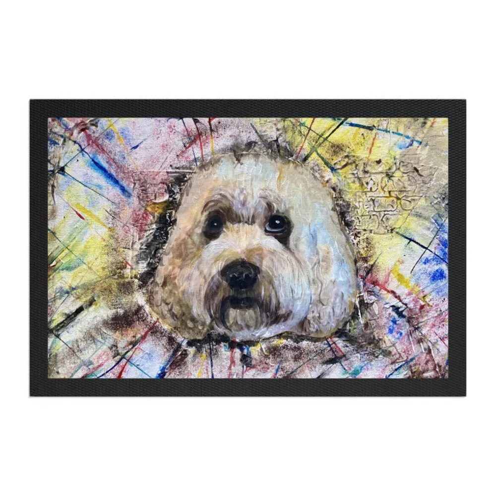 Pet Bowl Mats - Rosie
