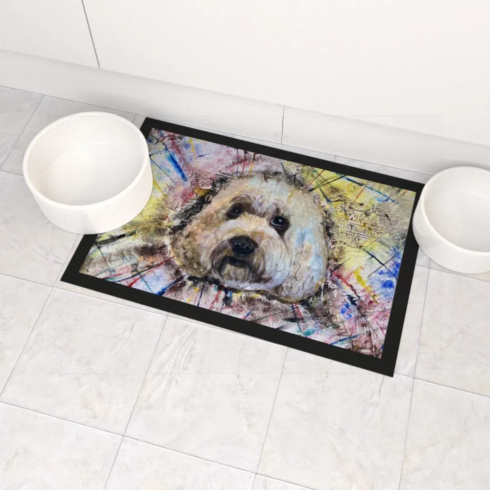 Pet Bowl Mats - Rosie
