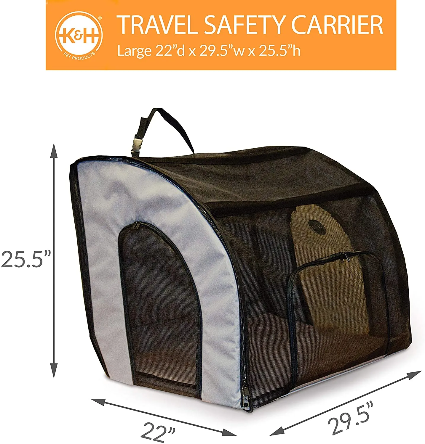 Pet Travel Safety Carrier - K&H Pet Products