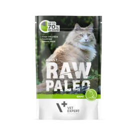 Pouch Raw Paleo Cat Adult Game 100G
