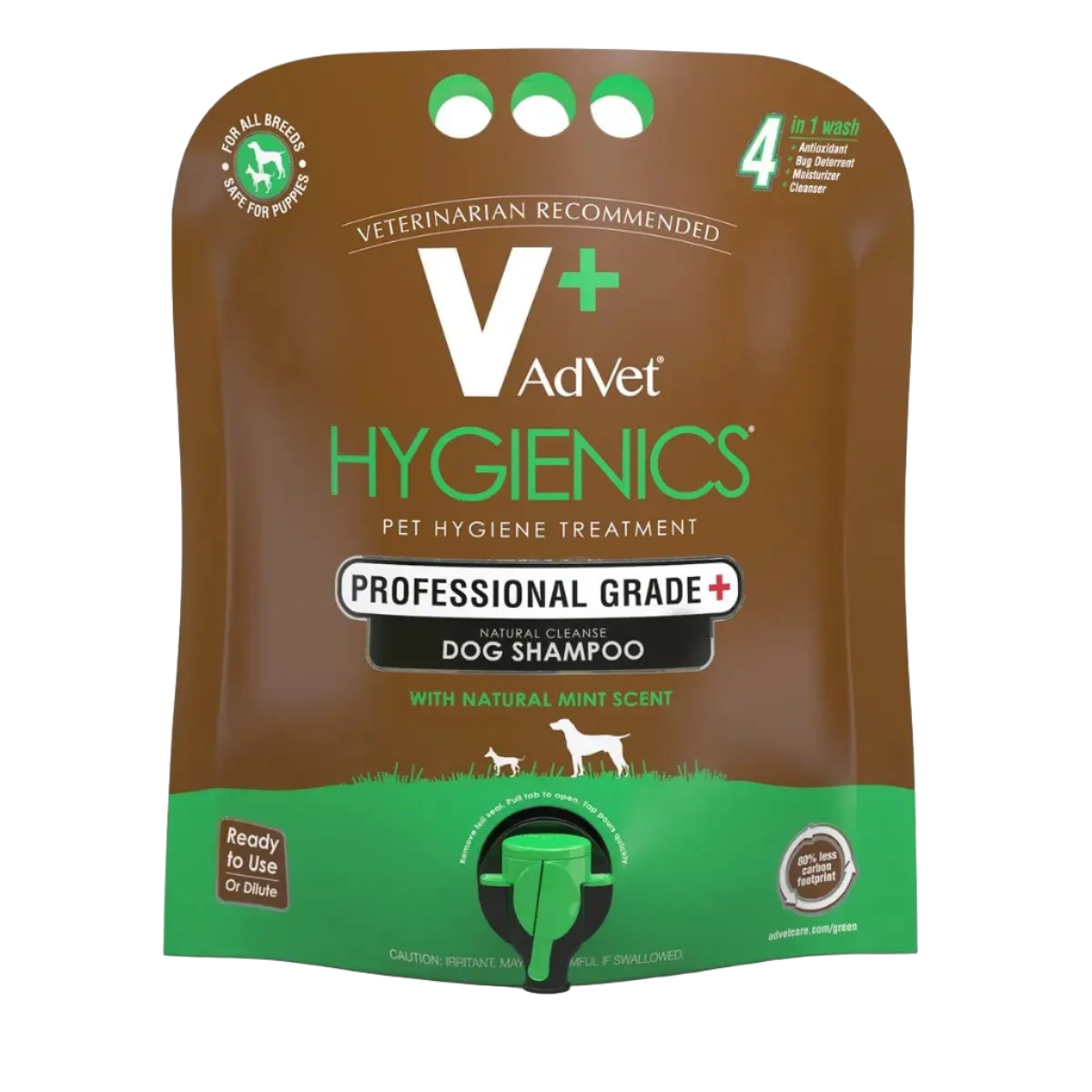 Pro Grade  16:1 Naturally Medicated Shampoo Flex Bag by Advet