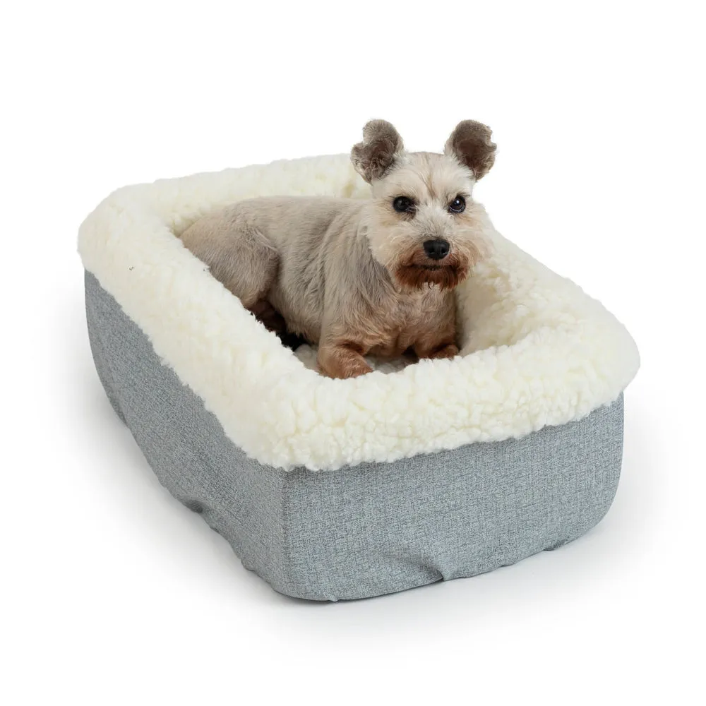 quilted sherpa console car seat - 4 color options