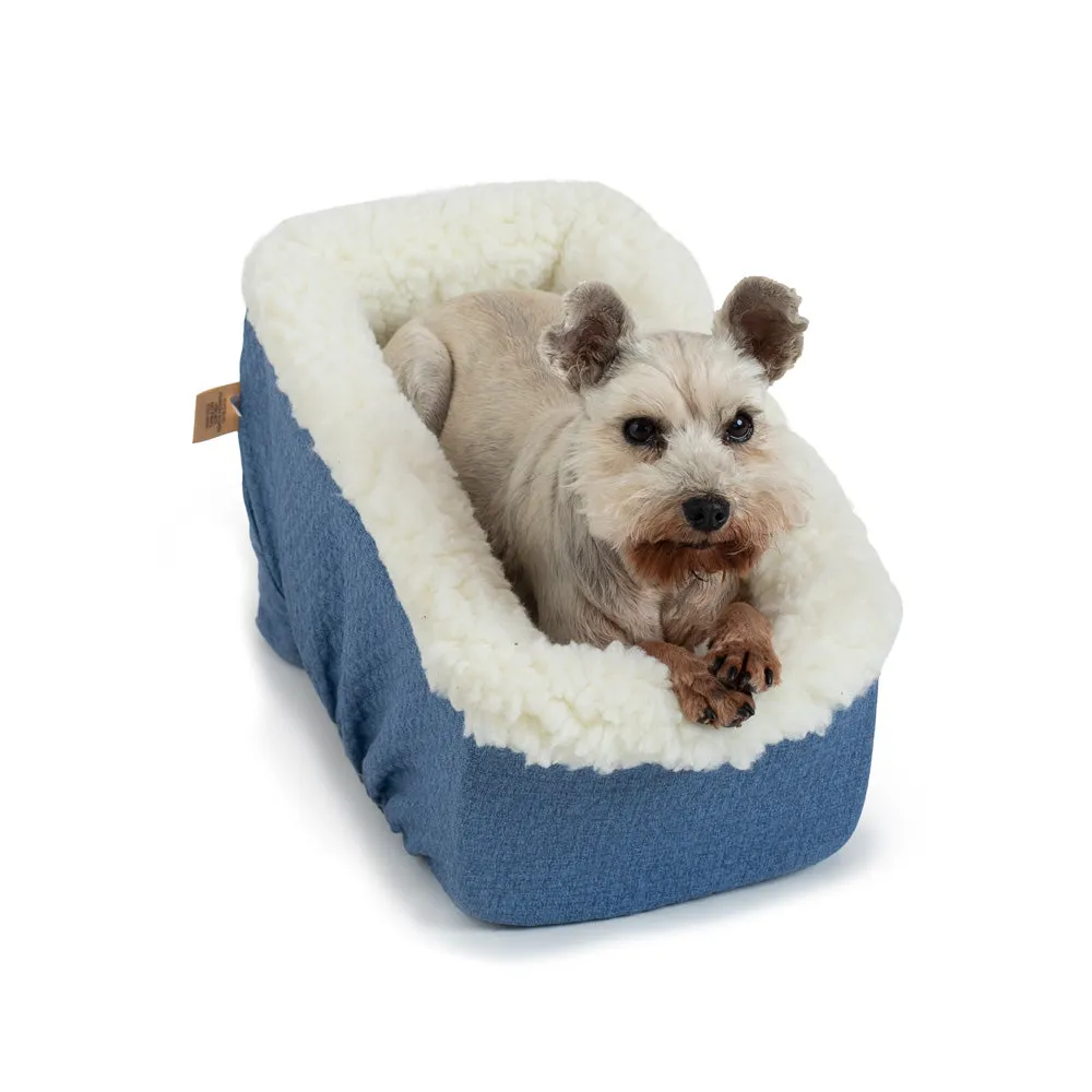 quilted sherpa console car seat - 4 color options