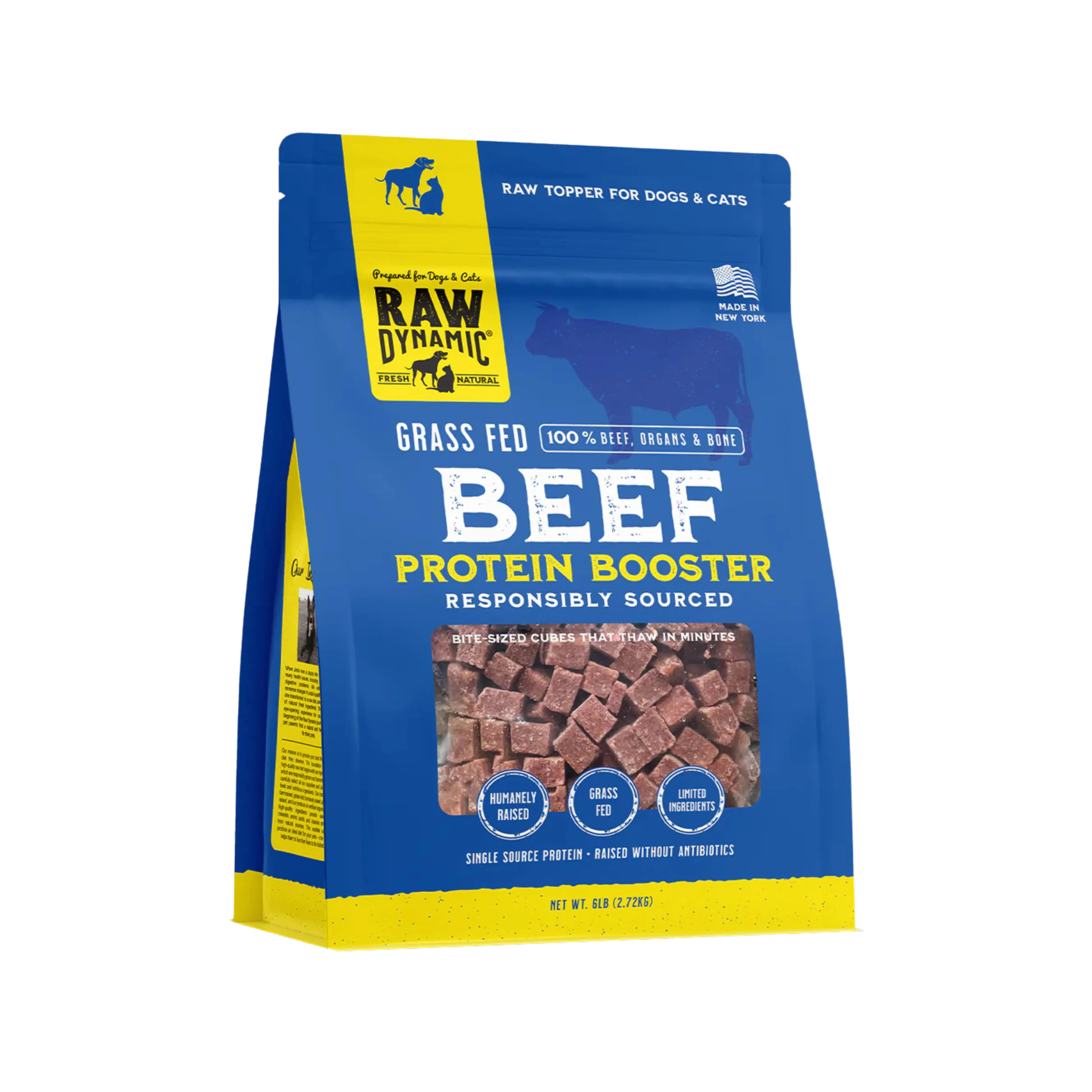 Raw Dynamic Frozen Raw Protein Boosters Dog Food
