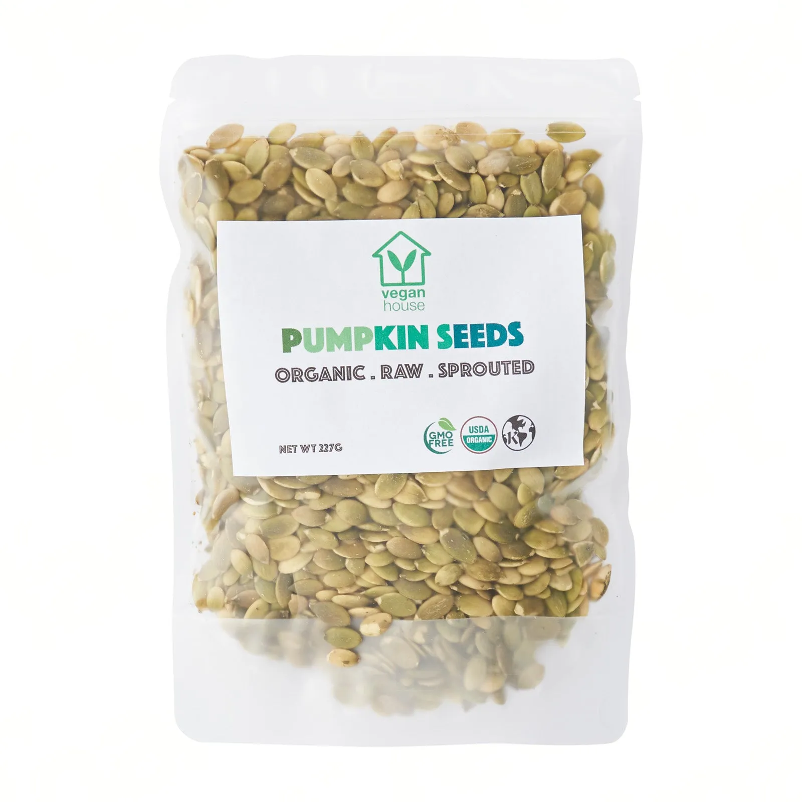 Raw Organic Sprouted Pumpkin Seeds (8oz./227g)