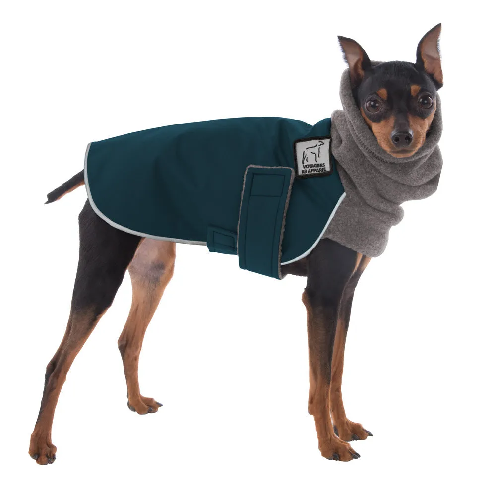 ReCoat ♻️ Miniature Pinscher Winter Coat with Harness Opening