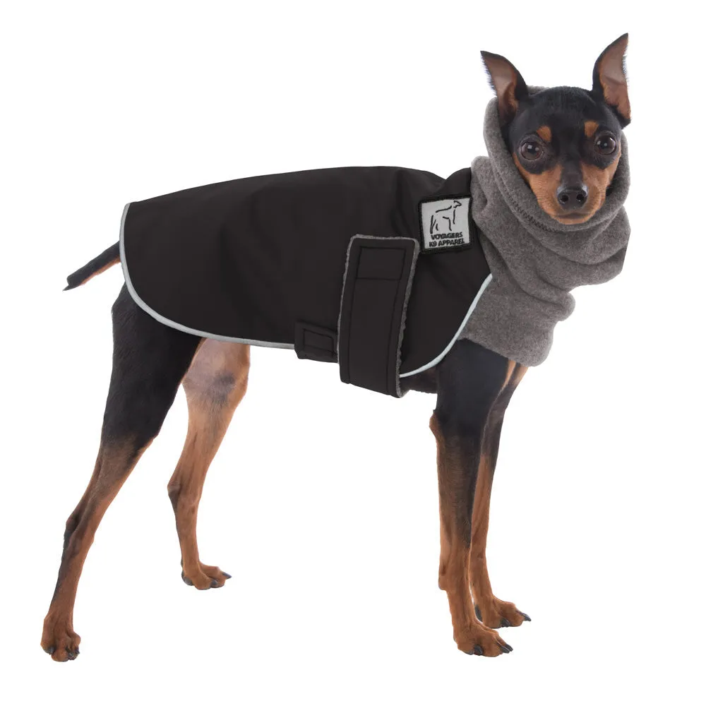 ReCoat ♻️ Miniature Pinscher Winter Coat with Harness Opening