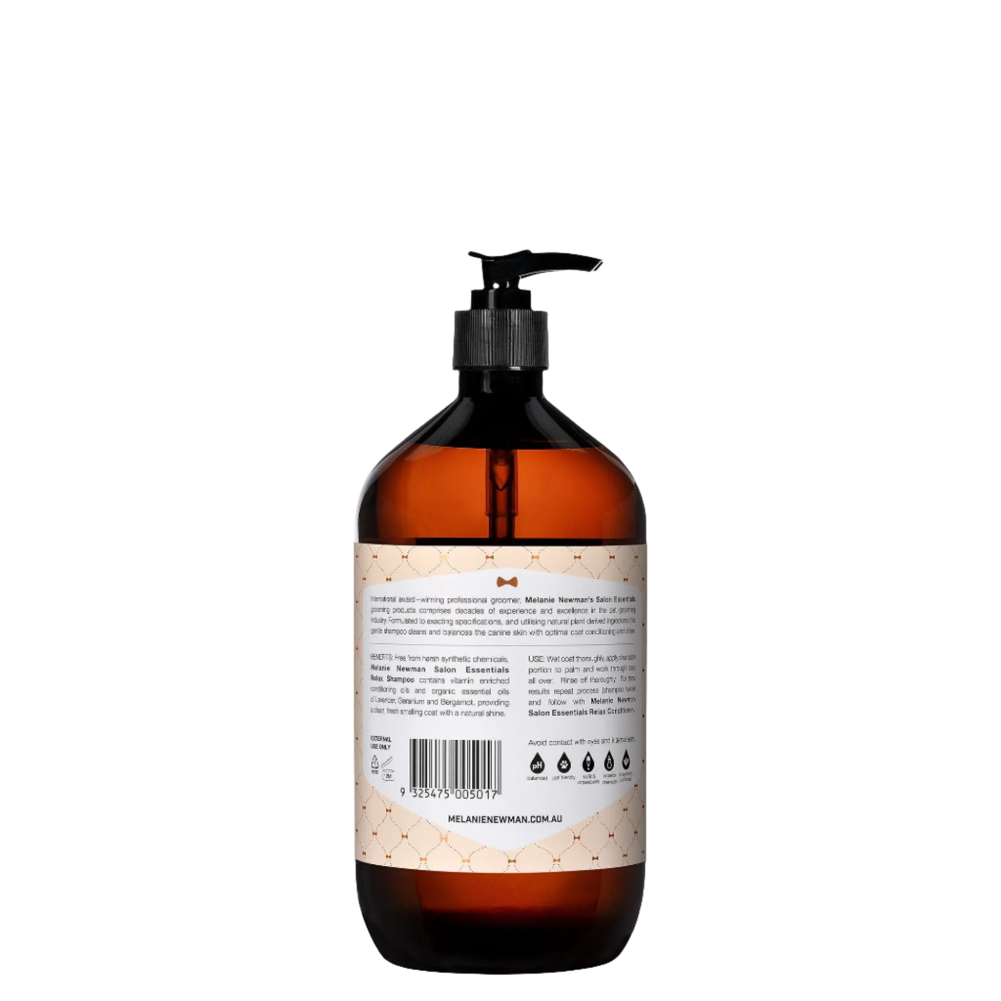 Relax Shampoo 1L by Melanie Newman