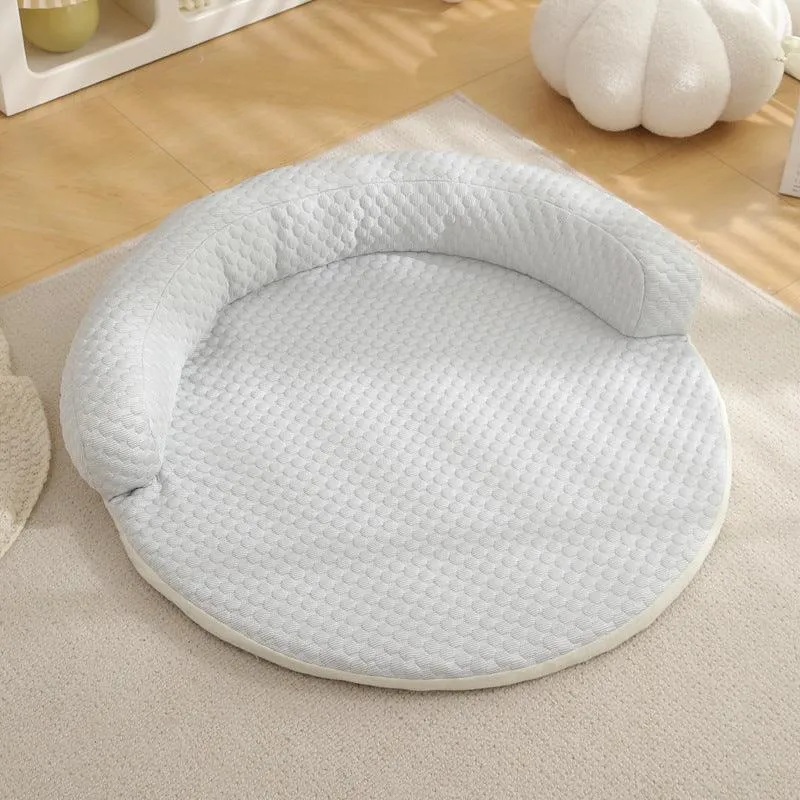 Round Pet Cool Mat Summer Cool Dog Bed