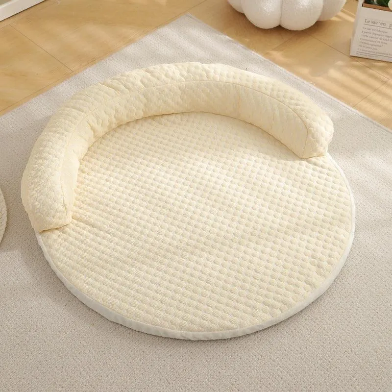 Round Pet Cool Mat Summer Cool Dog Bed