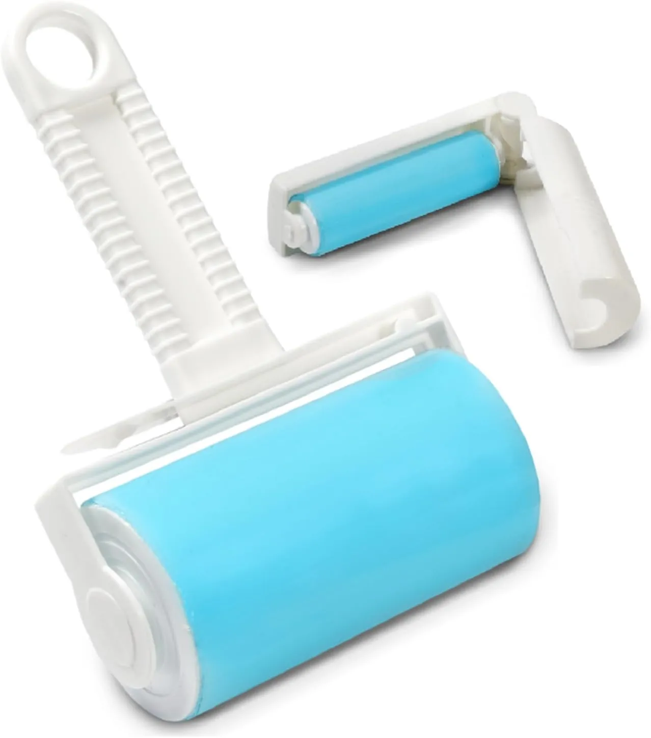 Schticky Lint Roller Set - Reusable & Washable Lint Roller Cleaner for Clothes Sofa Furniture Car Cat Dog Hair - Clean in a Quicky with Schticky (2 Piece)