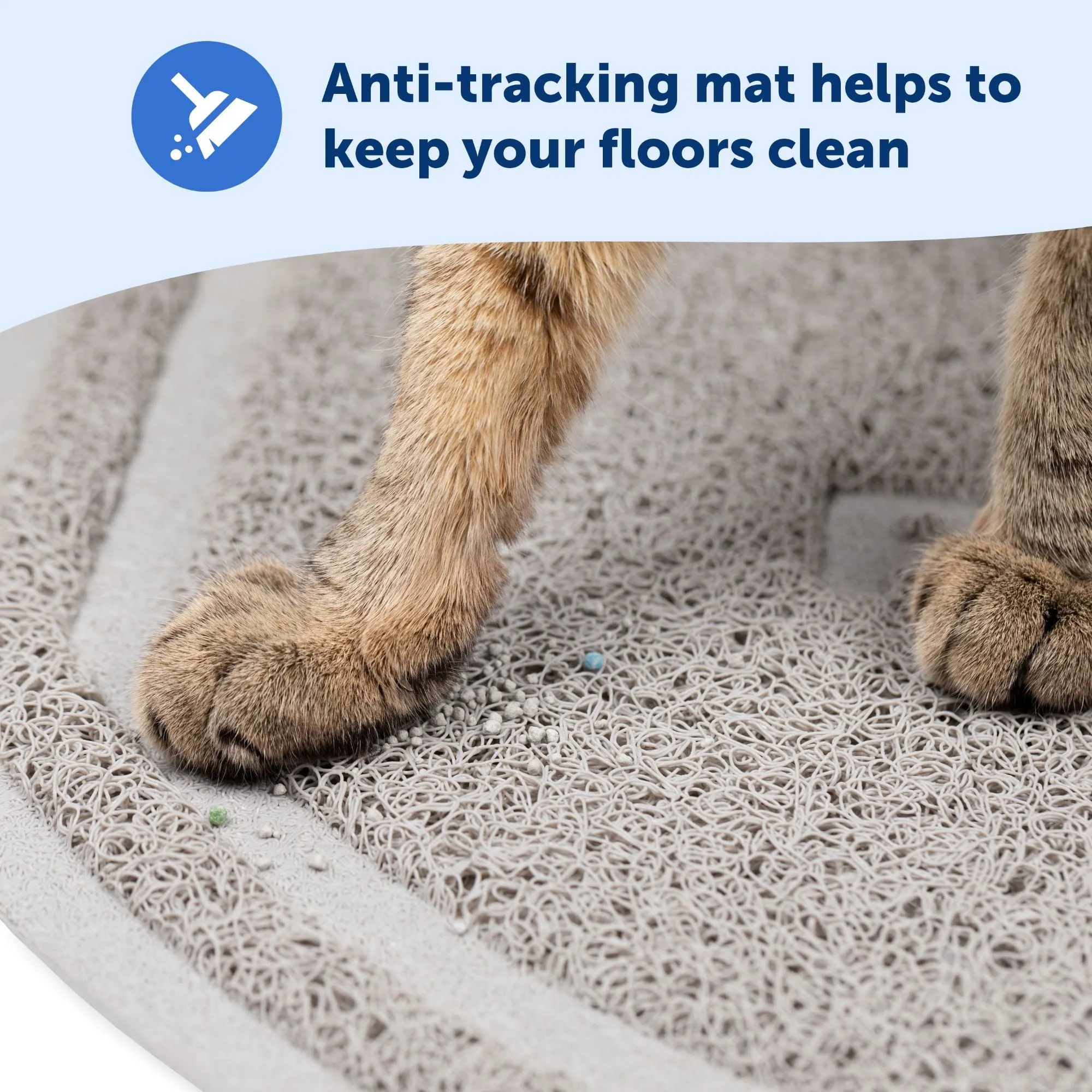 ScoopFree™ Clumping Self-Cleaning Litter Box Hood and Accessory Bundle