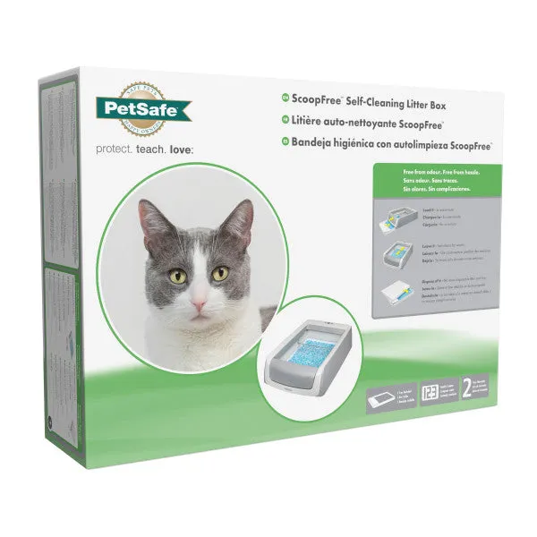ScoopFree® Crystal Self-Cleaning Litter Box