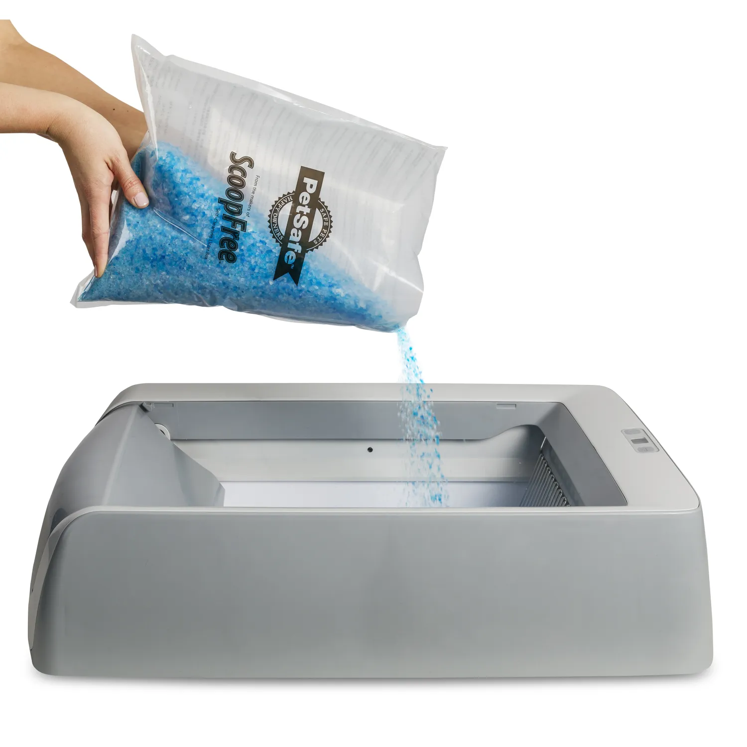 ScoopFree® Crystal Self-Cleaning Litter Box