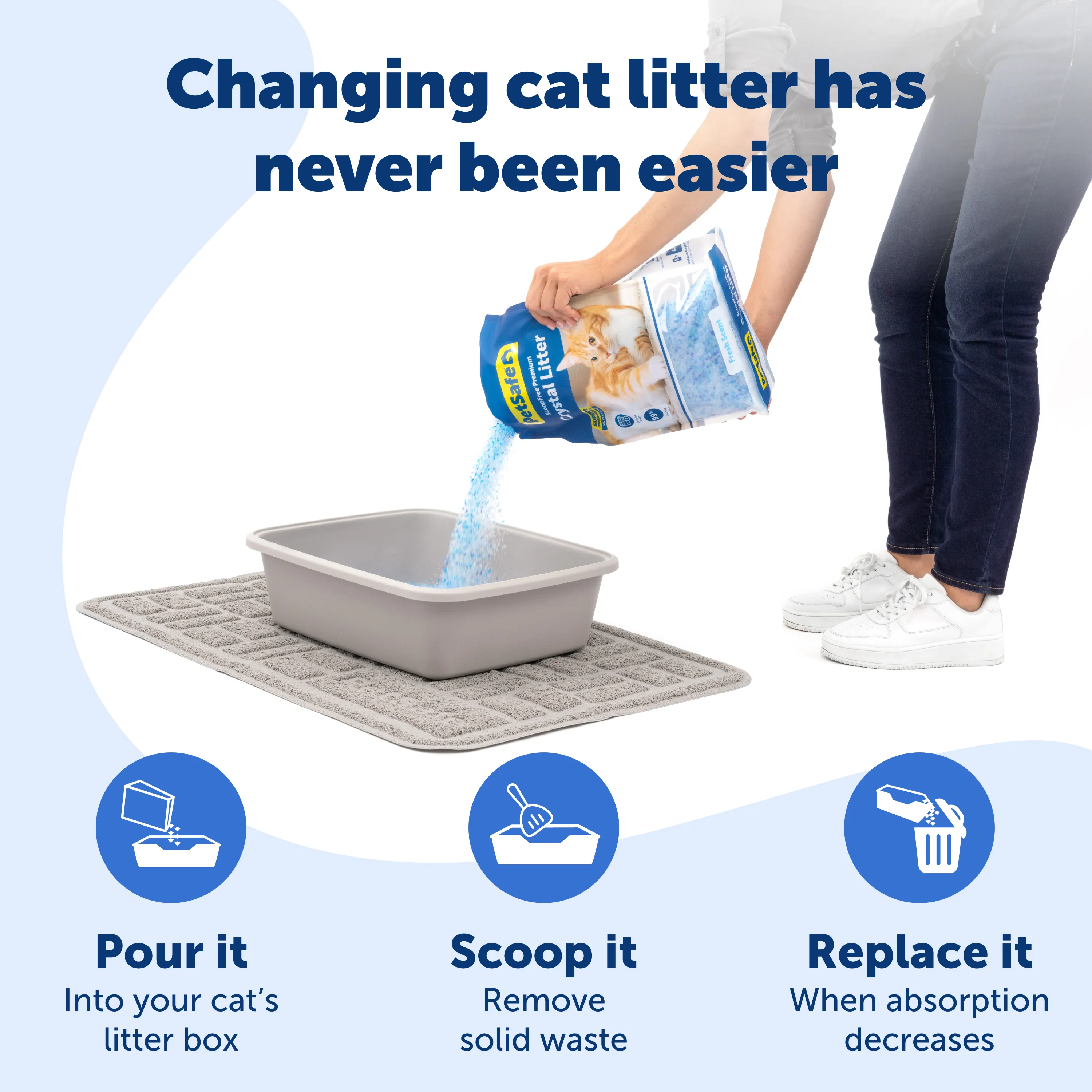 ScoopFree® Premium Fresh Crystal Litter, 3.6 kg Bag